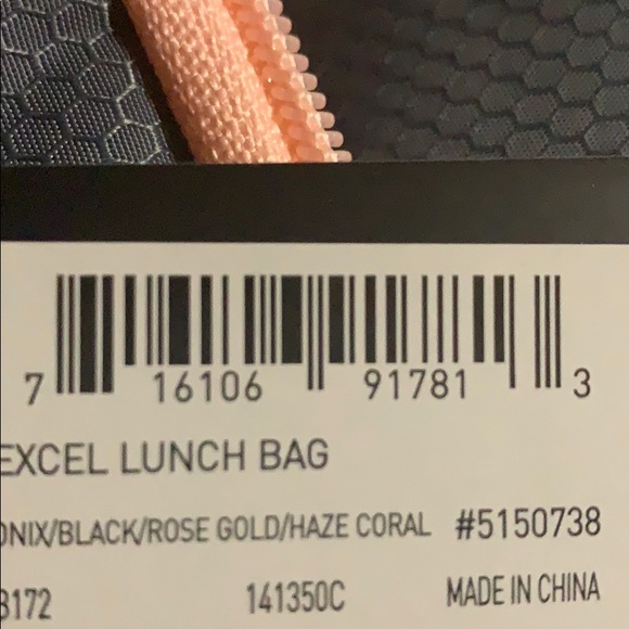 Adidas excel insulated lunch tote bag rose gold - Picture 7 of 7